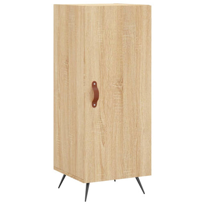 vidaXL Sideboard Sonoma Oak 34.5x34x90 cm Engineered Wood