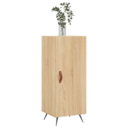 vidaXL Sideboard Sonoma Oak 34.5x34x90 cm Engineered Wood