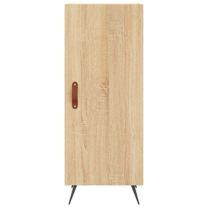 vidaXL Sideboard Sonoma Oak 34.5x34x90 cm Engineered Wood