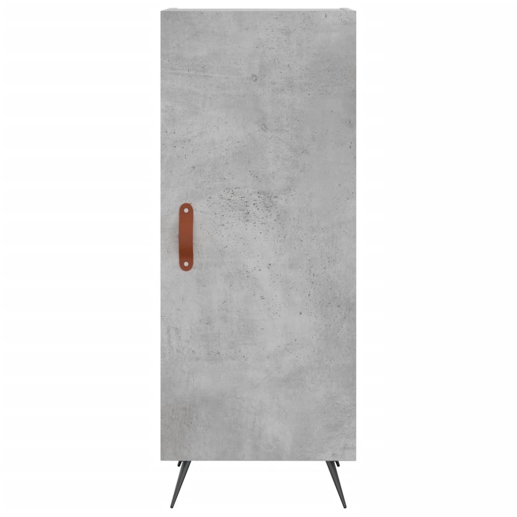 vidaXL Sideboard Concrete Grey 34.5x34x90 cm Engineered Wood