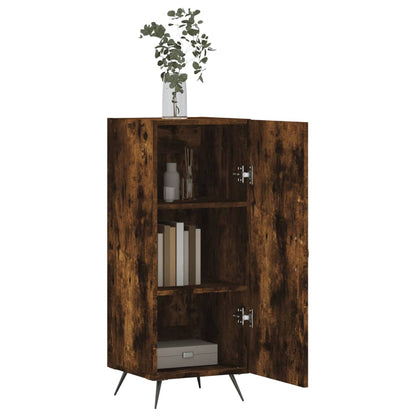 vidaXL Sideboard Smoked Oak 34.5x34x90 cm Engineered Wood