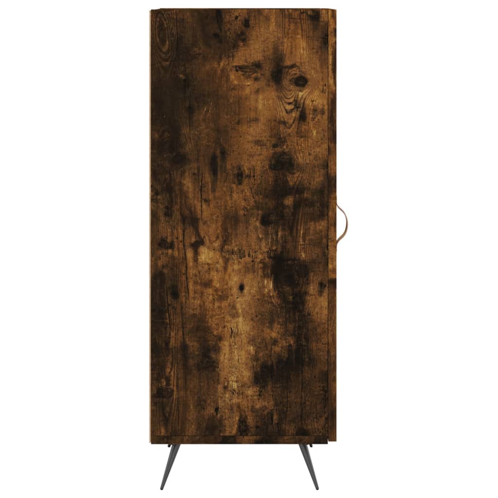 vidaXL Sideboard Smoked Oak 34.5x34x90 cm Engineered Wood