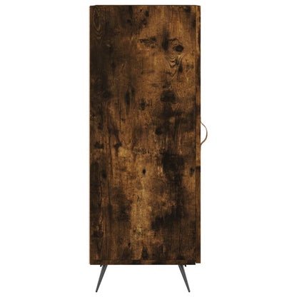 vidaXL Sideboard Smoked Oak 34.5x34x90 cm Engineered Wood