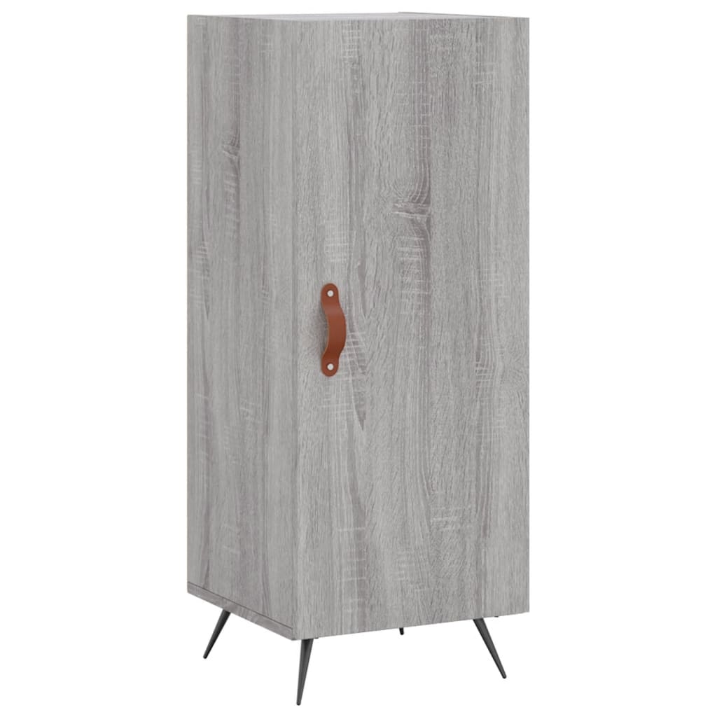 vidaXL Sideboard Grey Sonoma 34.5x34x90 cm Engineered Wood