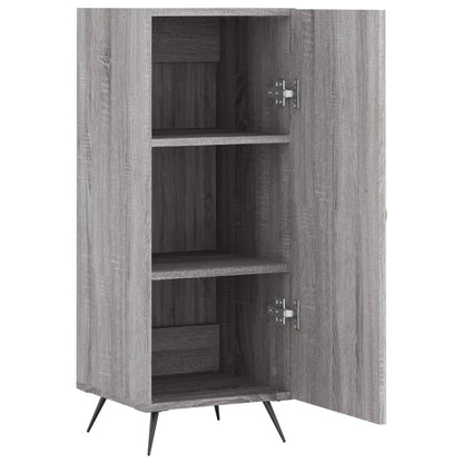 vidaXL Sideboard Grey Sonoma 34.5x34x90 cm Engineered Wood
