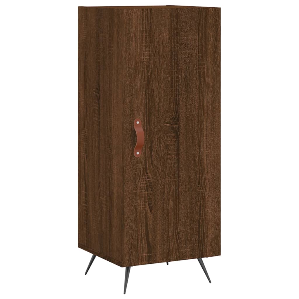 vidaXL Sideboard Brown Oak 34.5x34x90 cm Engineered Wood