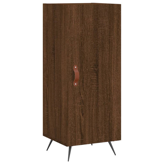 vidaXL Sideboard Brown Oak 34.5x34x90 cm Engineered Wood