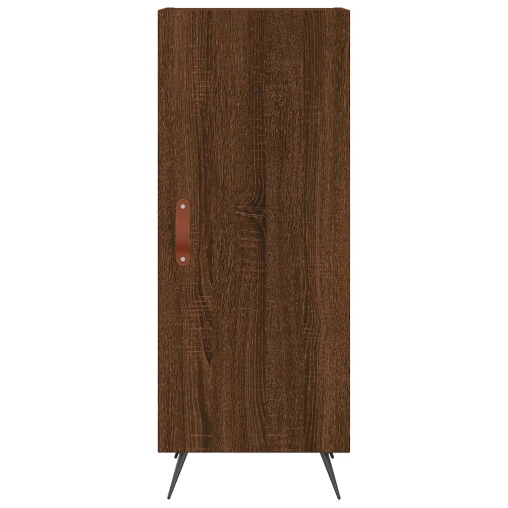 vidaXL Sideboard Brown Oak 34.5x34x90 cm Engineered Wood