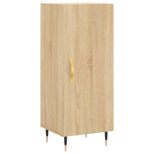 vidaXL Sideboard Sonoma Oak 34.5x34x90 cm Engineered Wood