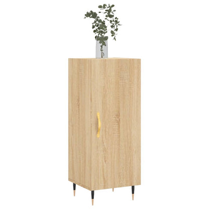 vidaXL Sideboard Sonoma Oak 34.5x34x90 cm Engineered Wood