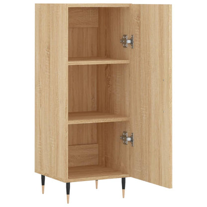 vidaXL Sideboard Sonoma Oak 34.5x34x90 cm Engineered Wood