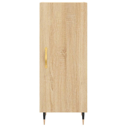 vidaXL Sideboard Sonoma Oak 34.5x34x90 cm Engineered Wood