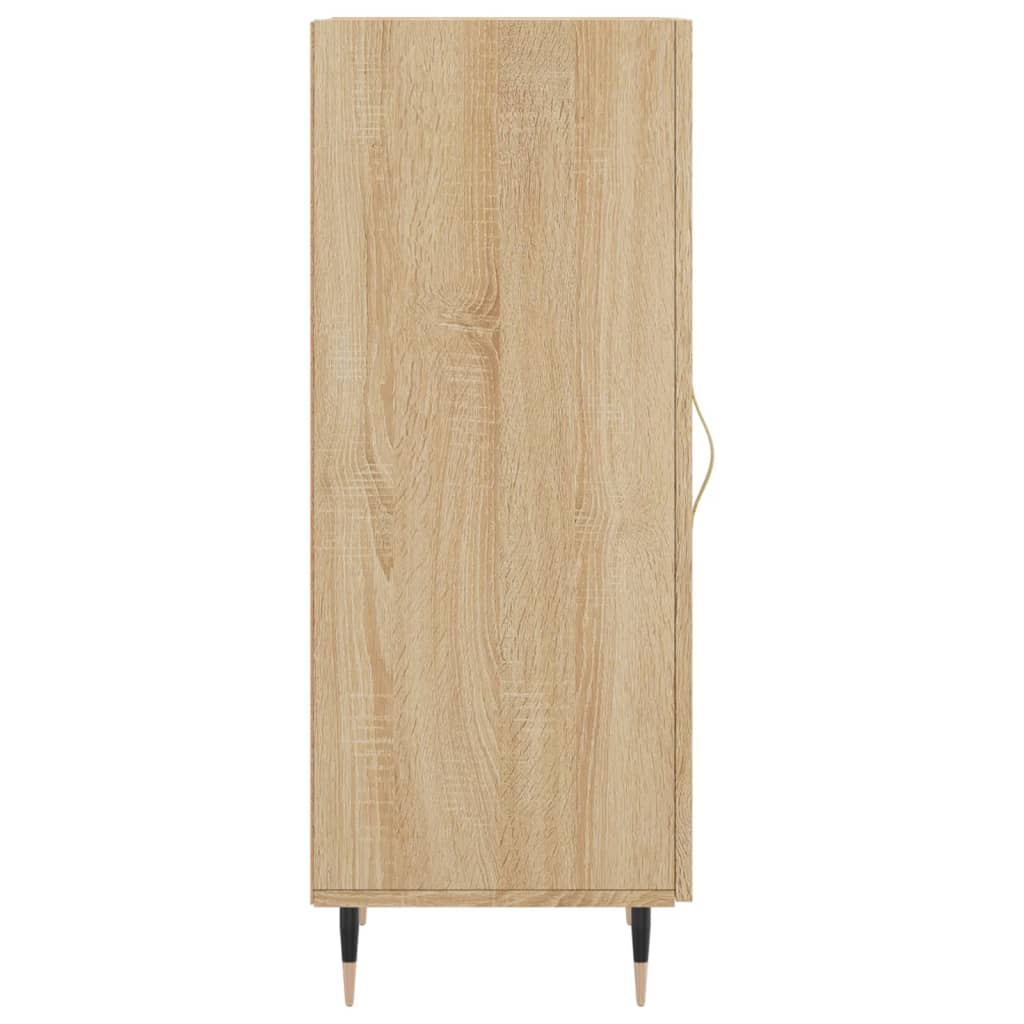 vidaXL Sideboard Sonoma Oak 34.5x34x90 cm Engineered Wood