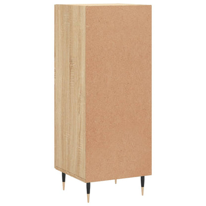 vidaXL Sideboard Sonoma Oak 34.5x34x90 cm Engineered Wood
