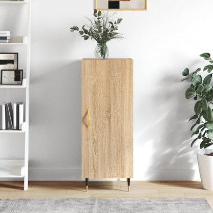 vidaXL Sideboard Sonoma Oak 34.5x34x90 cm Engineered Wood