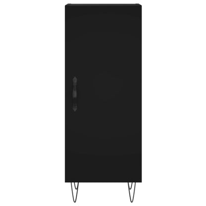 vidaXL Sideboard Black 34.5x34x90 cm Engineered Wood