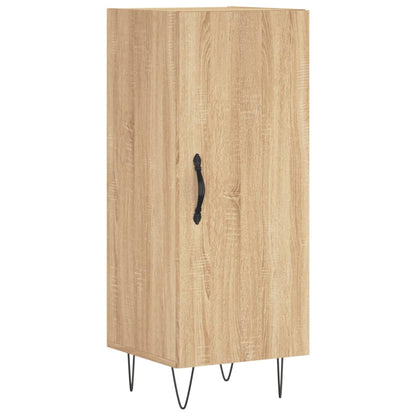 vidaXL Sideboard Sonoma Oak 34.5x34x90 cm Engineered Wood