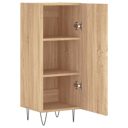 vidaXL Sideboard Sonoma Oak 34.5x34x90 cm Engineered Wood