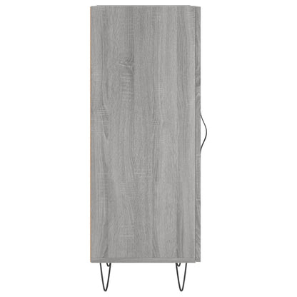 vidaXL Sideboard Grey Sonoma 34.5x34x90 cm Engineered Wood