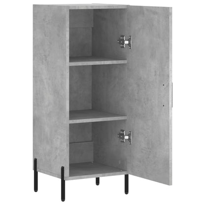 vidaXL Sideboard Concrete Grey 34.5x34x90 cm Engineered Wood