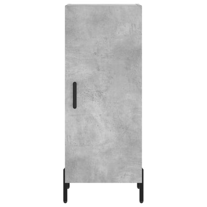 vidaXL Sideboard Concrete Grey 34.5x34x90 cm Engineered Wood