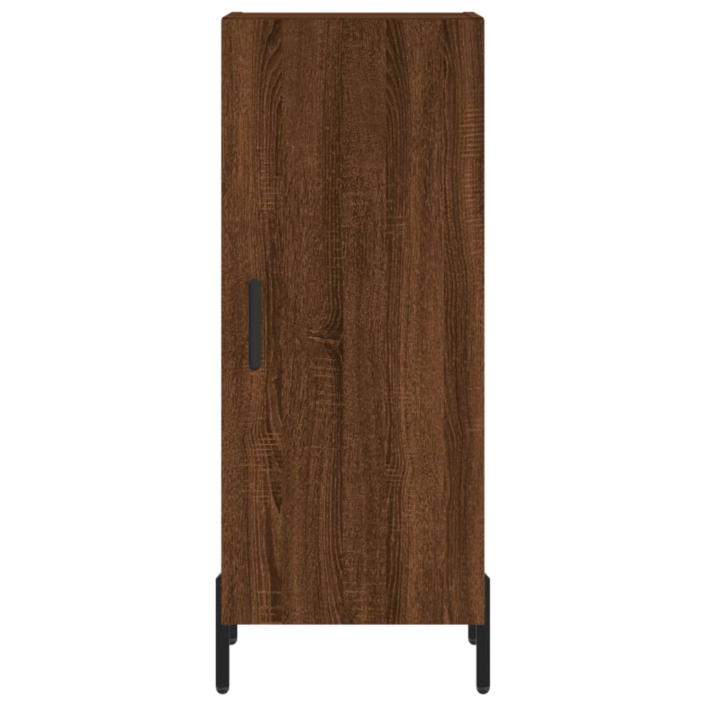 vidaXL Sideboard Brown Oak 34.5x34x90 cm Engineered Wood
