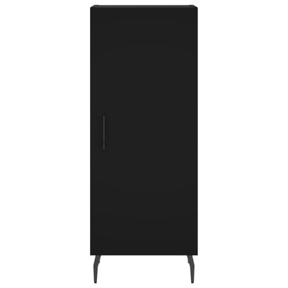 vidaXL Sideboard Black 34.5x34x90 cm Engineered Wood