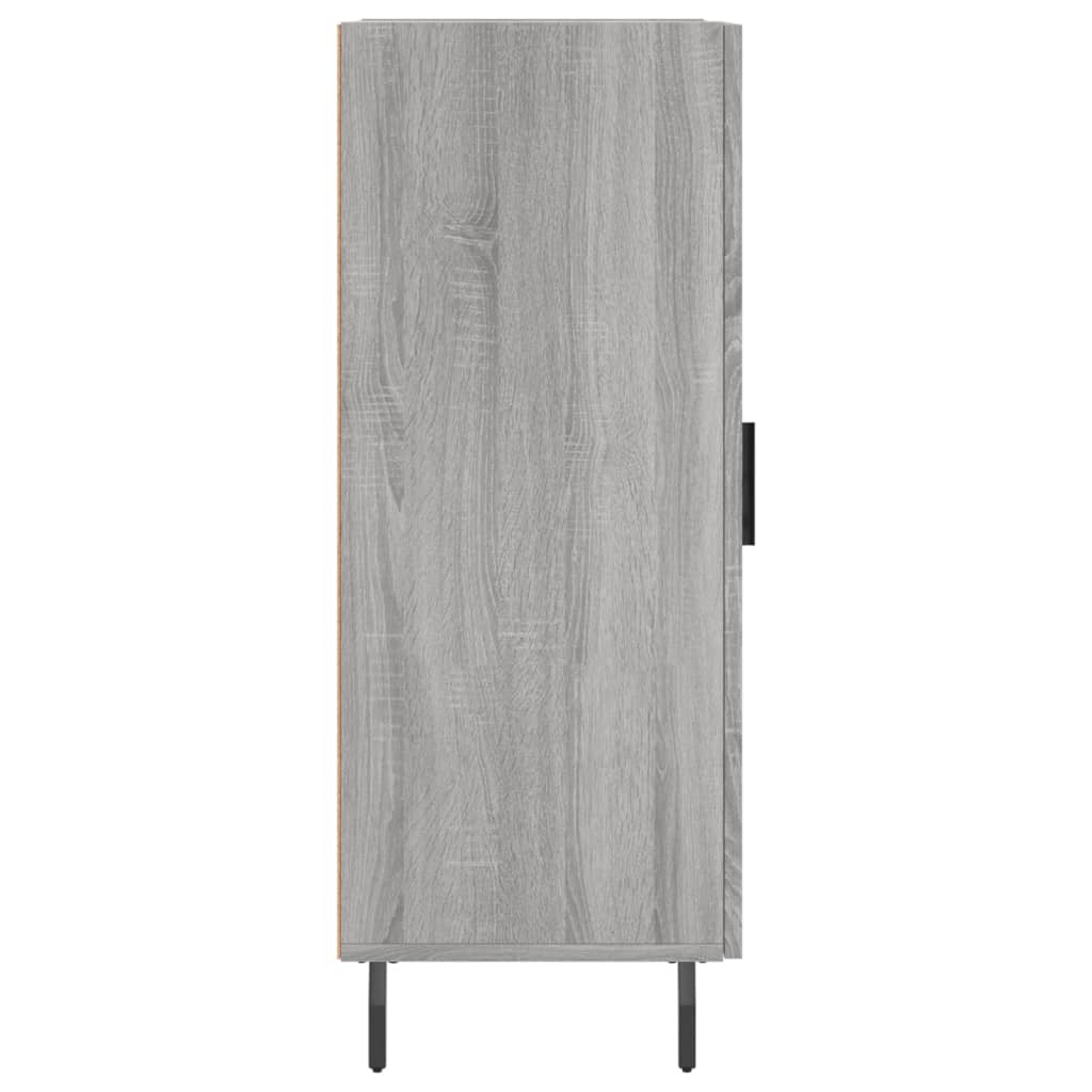 vidaXL Sideboard Grey Sonoma 34.5x34x90 cm Engineered Wood