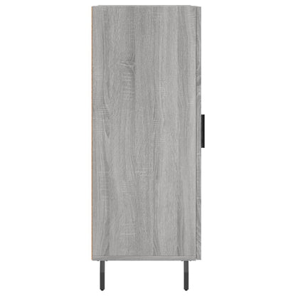 vidaXL Sideboard Grey Sonoma 34.5x34x90 cm Engineered Wood