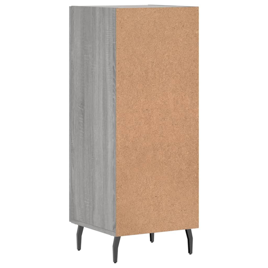 vidaXL Sideboard Grey Sonoma 34.5x34x90 cm Engineered Wood