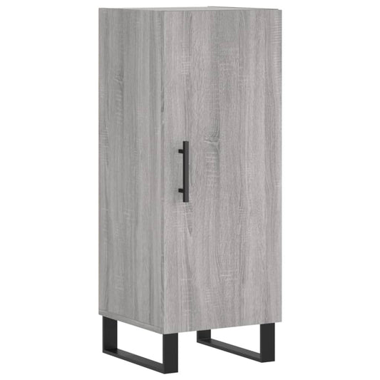 vidaXL Sideboard Grey Sonoma 34.5x34x90 cm Engineered Wood