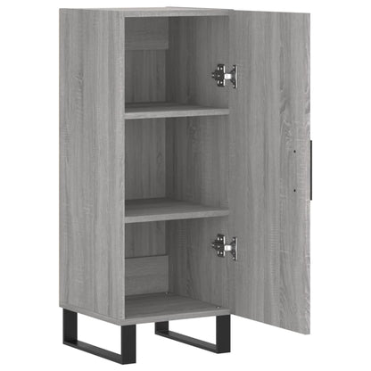 vidaXL Sideboard Grey Sonoma 34.5x34x90 cm Engineered Wood
