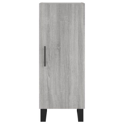 vidaXL Sideboard Grey Sonoma 34.5x34x90 cm Engineered Wood