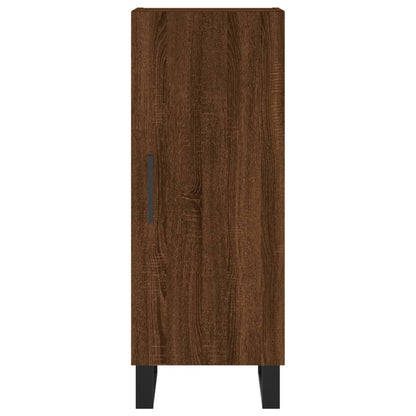 vidaXL Sideboard Brown Oak 34.5x34x90 cm Engineered Wood
