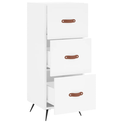 vidaXL Sideboard White 34.5x34x90 cm Engineered Wood