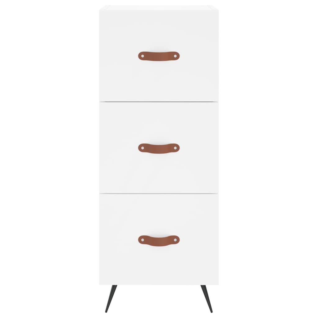 vidaXL Sideboard White 34.5x34x90 cm Engineered Wood
