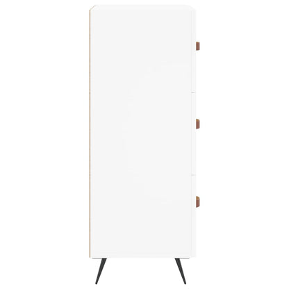 vidaXL Sideboard White 34.5x34x90 cm Engineered Wood
