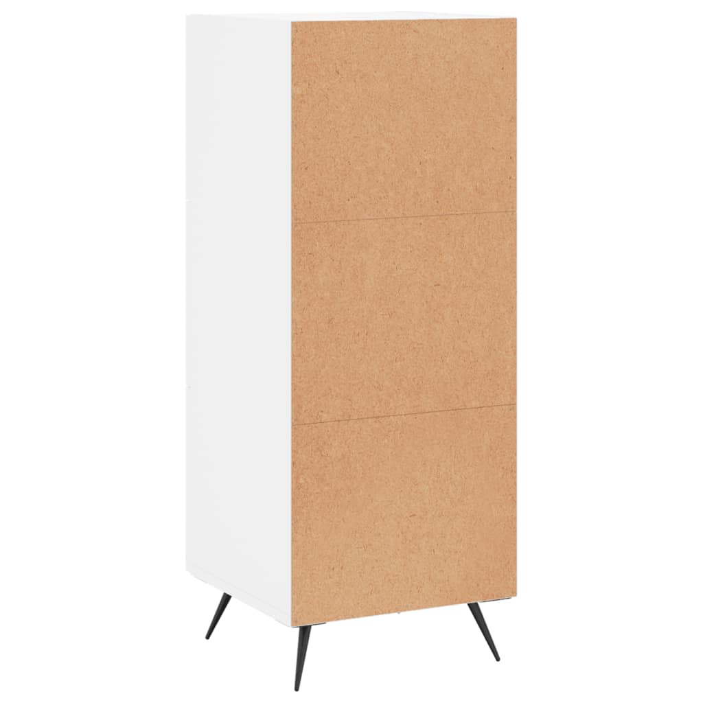 vidaXL Sideboard White 34.5x34x90 cm Engineered Wood