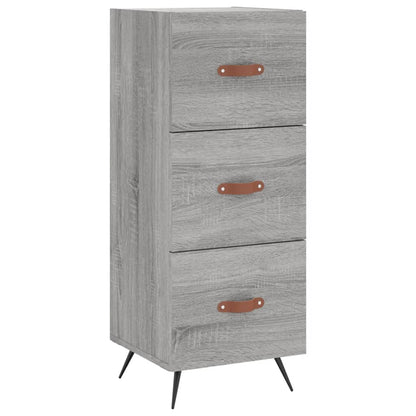 vidaXL Sideboard Grey Sonoma 34.5x34x90 cm Engineered Wood