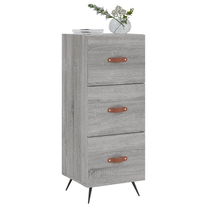 vidaXL Sideboard Grey Sonoma 34.5x34x90 cm Engineered Wood
