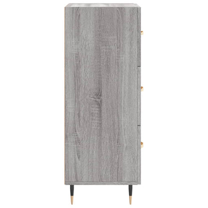vidaXL Sideboard Grey Sonoma 34.5x34x90 cm Engineered Wood