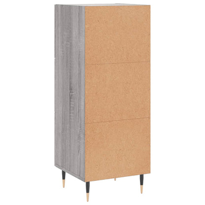 vidaXL Sideboard Grey Sonoma 34.5x34x90 cm Engineered Wood
