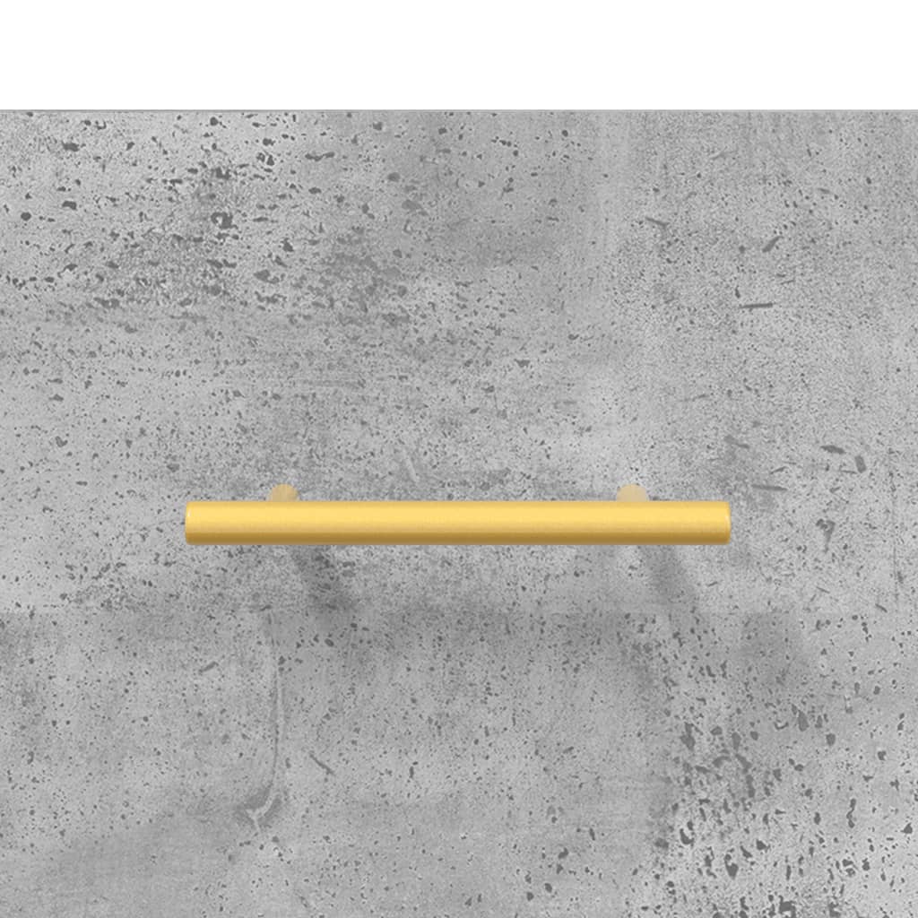 vidaXL Sideboard Concrete Grey 34.5x34x90 cm Engineered Wood