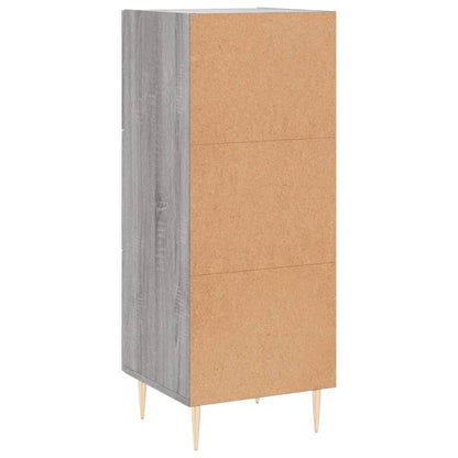 vidaXL Sideboard Grey Sonoma 34.5x34x90 cm Engineered Wood