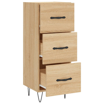 vidaXL Sideboard Sonoma Oak 34,5x34x90 cm Engineered Wood