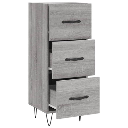 vidaXL Sideboard Grey Sonoma 34,5x34x90 cm Engineered Wood