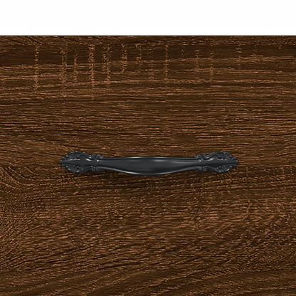 vidaXL Sideboard Brown Oak 34.5x34x90 cm Engineered Wood