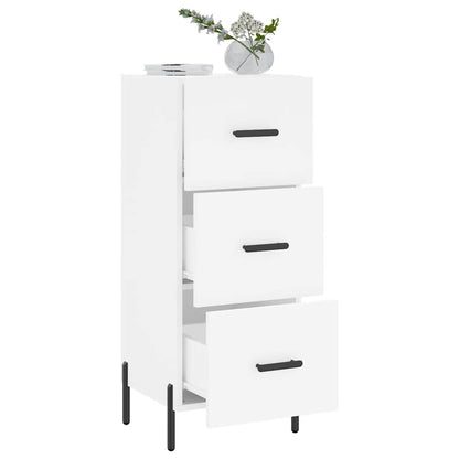 vidaXL Sideboard White 34.5x34x90 cm Engineered Wood
