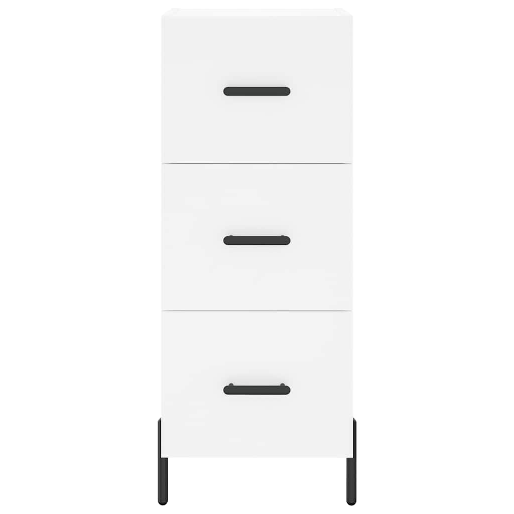 vidaXL Sideboard White 34.5x34x90 cm Engineered Wood