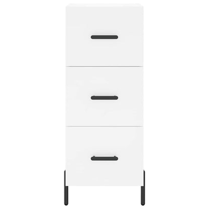 vidaXL Sideboard White 34.5x34x90 cm Engineered Wood